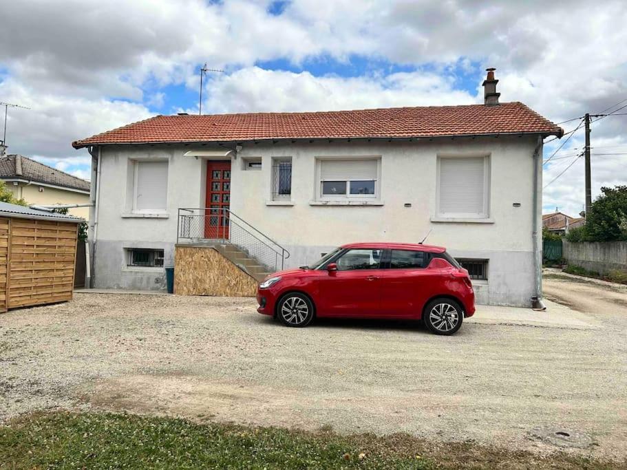 5Min Futuroscope 80M2 - 3 Chambres - Parking Prive - Wifi - Jardin Chasseneuil-du-Poitou Buitenkant foto