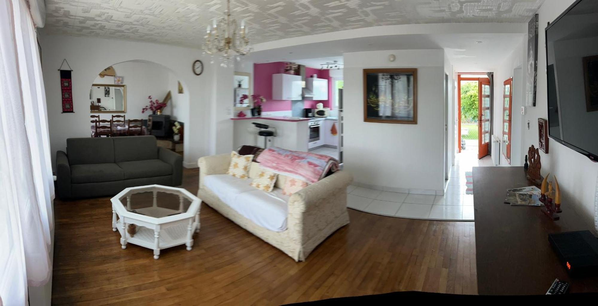 5Min Futuroscope 80M2 - 3 Chambres - Parking Prive - Wifi - Jardin Chasseneuil-du-Poitou Buitenkant foto